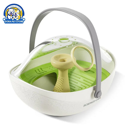 Turtle eggs can hatch and grow into a living organism. Climbing platform, sun drying platform, dedicated turtle tank, pet feedin